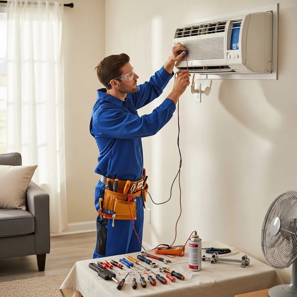Narlıdere ECA ECA klima gaz dolumu ve bakım – Enerji verimliliği artırıldı. - Teknik servis örneği